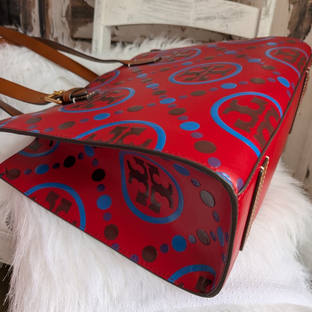 Tory Burch Monogram Handbag - Picture 14 of 16
